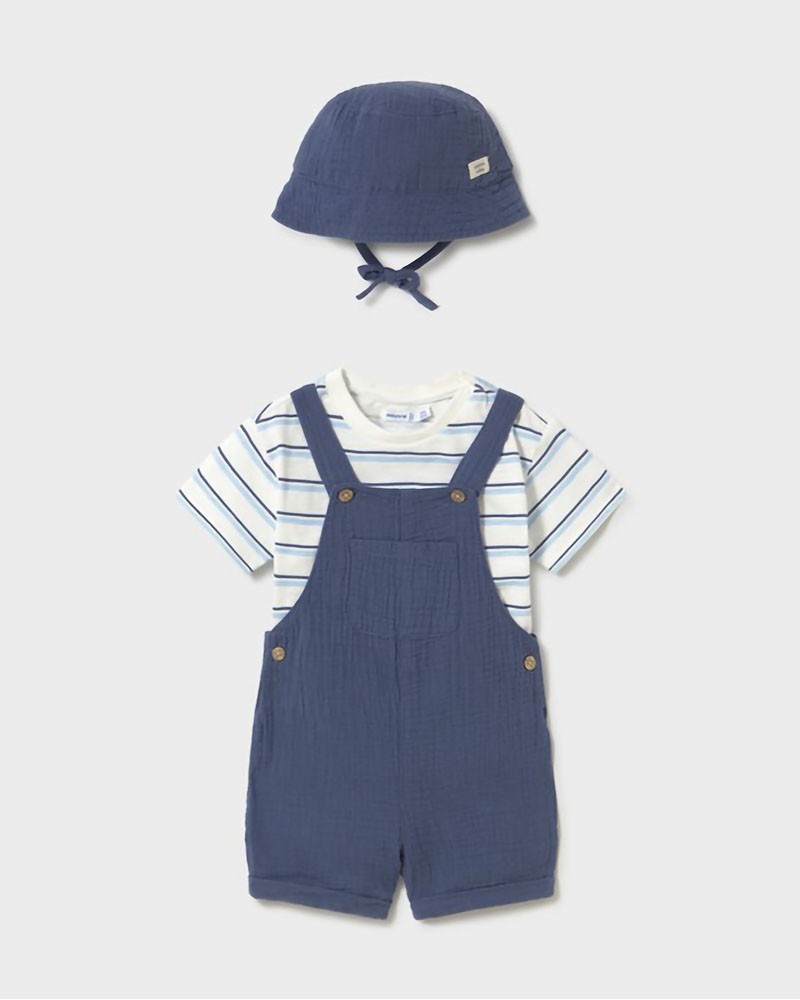 MAYORAL Σετ σαλοπετα γκοφρε 3 τεμαχια - 26-01663