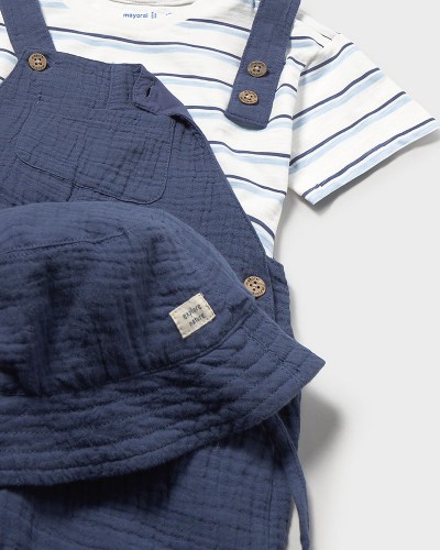 MAYORAL Σετ σαλοπετα γκοφρε 3 τεμαχια - 26-01663