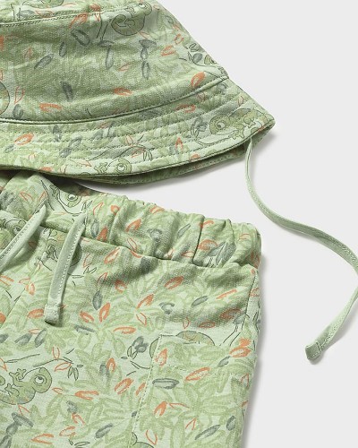 MAYORAL Σετ μακο σταμπα με καπελο - 26-01667