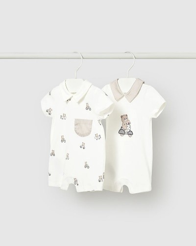 MAYORAL Σετ 2 φορμακια κοντα γιακας - 26-01715