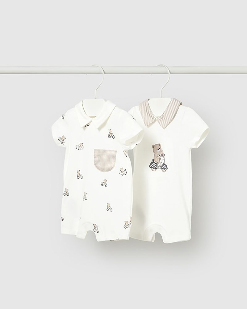 MAYORAL Σετ 2 φορμακια κοντα γιακας - 26-01715