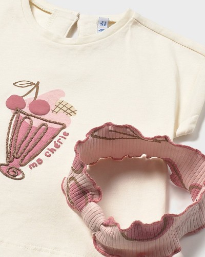 MAYORAL Σετ κολαν με κορδελα - 26-01750