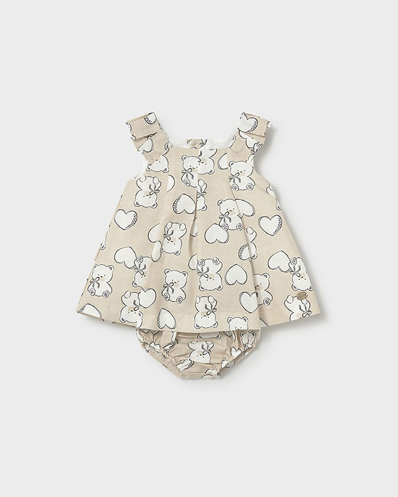 MAYORAL Φορεμα λινο σταμπωτο - 26-01809