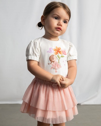 MAYORAL Φουστα τουλι πλισε - 26-01902