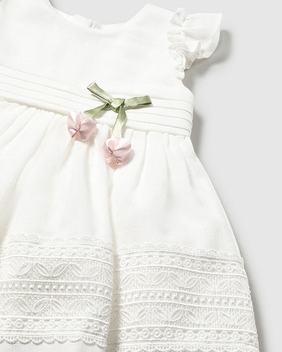 MAYORAL Φορεμα δαντελα γκιπουρ - 26-01907