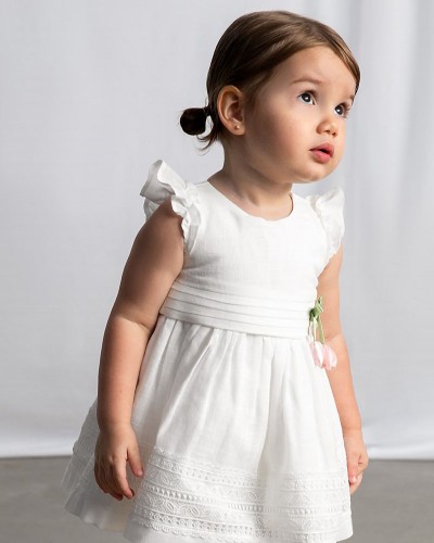 MAYORAL Φορεμα δαντελα γκιπουρ - 26-01907