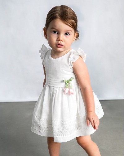 MAYORAL Φορεμα δαντελα γκιπουρ - 26-01907