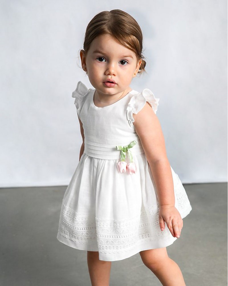 MAYORAL Φορεμα δαντελα γκιπουρ - 26-01907