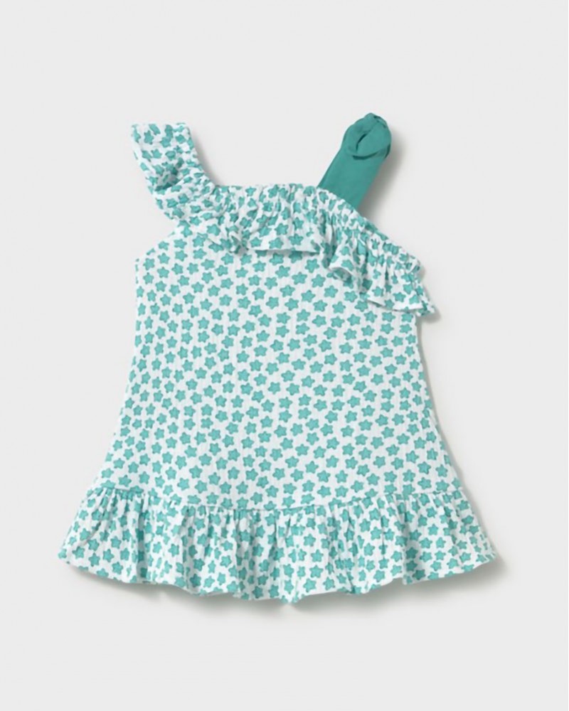 MAYORAL Φορεμα μακο γκοφρε σταμπα - 26-01928