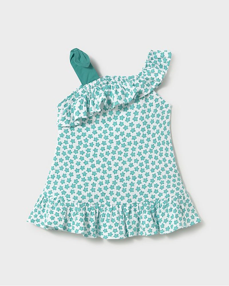 MAYORAL Φορεμα μακο γκοφρε σταμπα - 26-01928