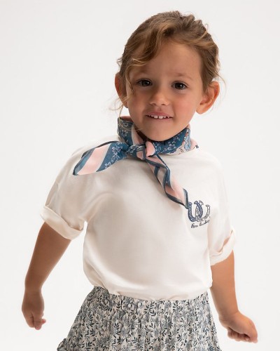 MAYORAL Μπλουζα κοντομανικη μαντηλι - 26-03009