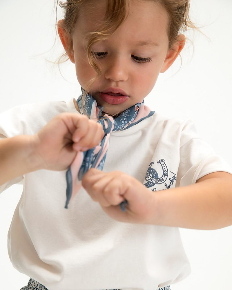 MAYORAL Μπλουζα κοντομανικη μαντηλι - 26-03009