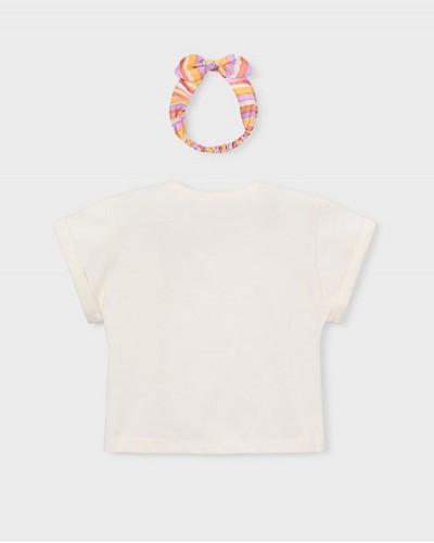 MAYORAL Μπλουζα κοντομανικη λωριδες - 26-03010