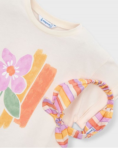 MAYORAL Μπλουζα κοντομανικη λωριδες - 26-03010