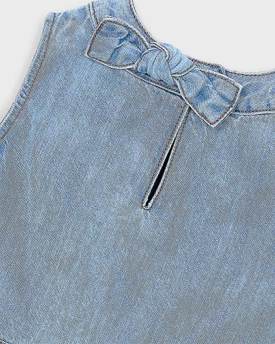 MAYORAL Τοπ denim φαρδυ - 26-03030