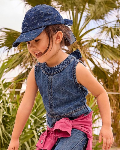 MAYORAL Τοπ denim φαρδυ - 26-03030