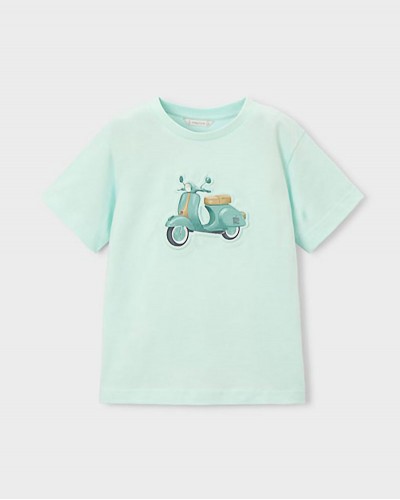 MAYORAL Μπλουζα κοντομ αναφλυφη βεσπα - 26-03059