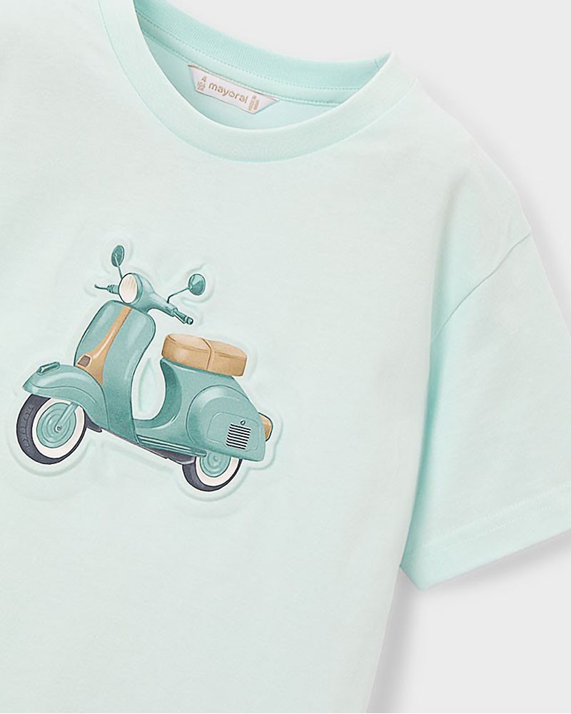 MAYORAL Μπλουζα κοντομ αναφλυφη βεσπα - 26-03059