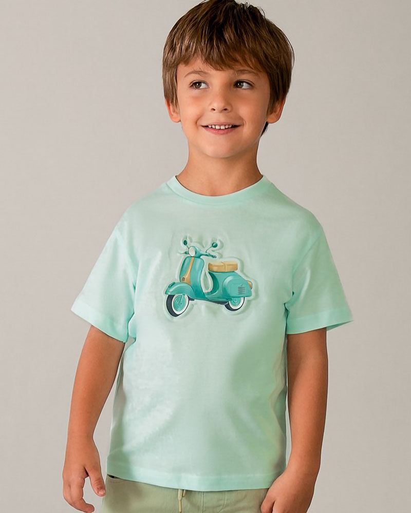 MAYORAL Μπλουζα κοντομ αναφλυφη βεσπα - 26-03059