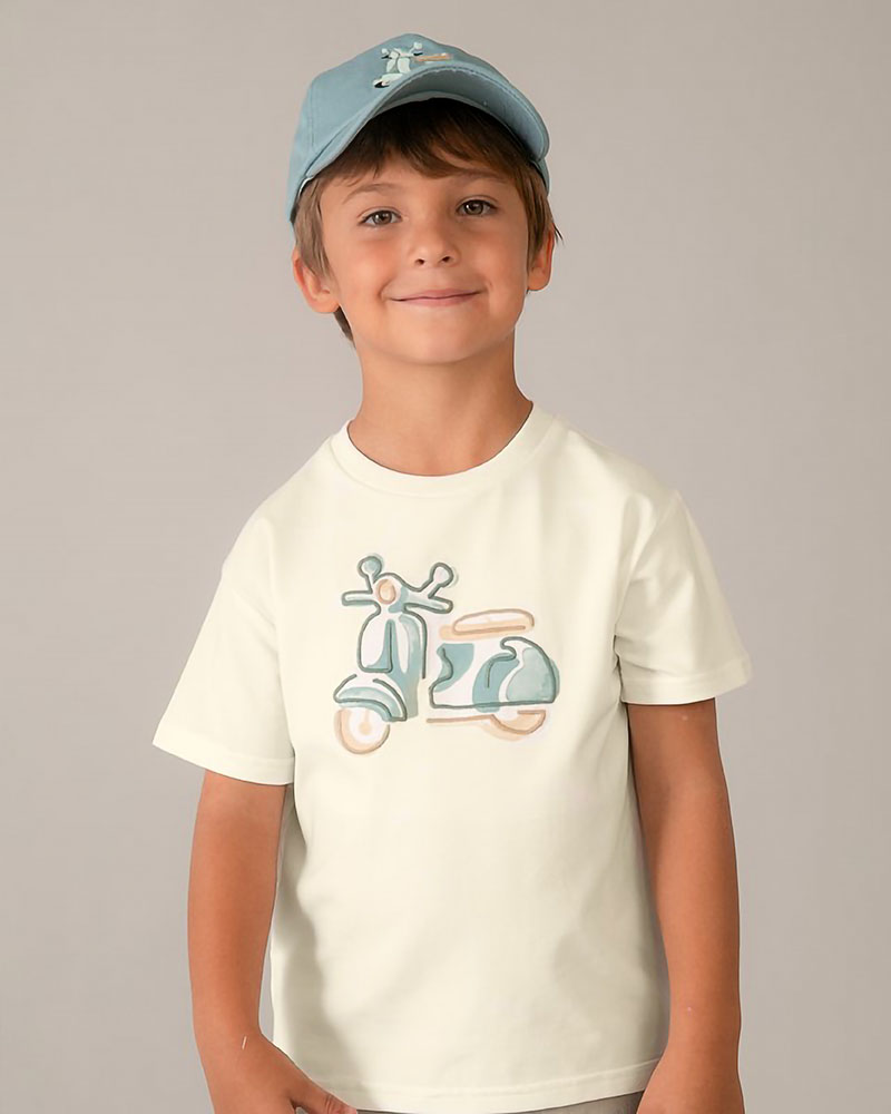 MAYORAL Μπλουζα κοντομανικη κεντητη - 26-03060