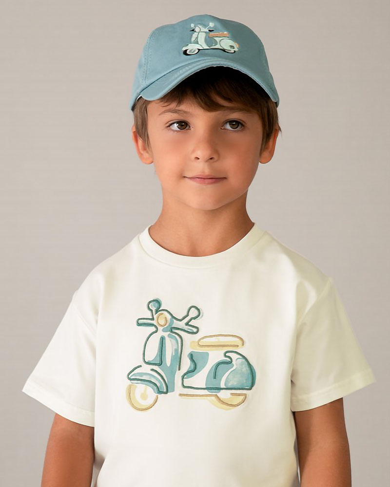 MAYORAL Μπλουζα κοντομανικη κεντητη - 26-03060