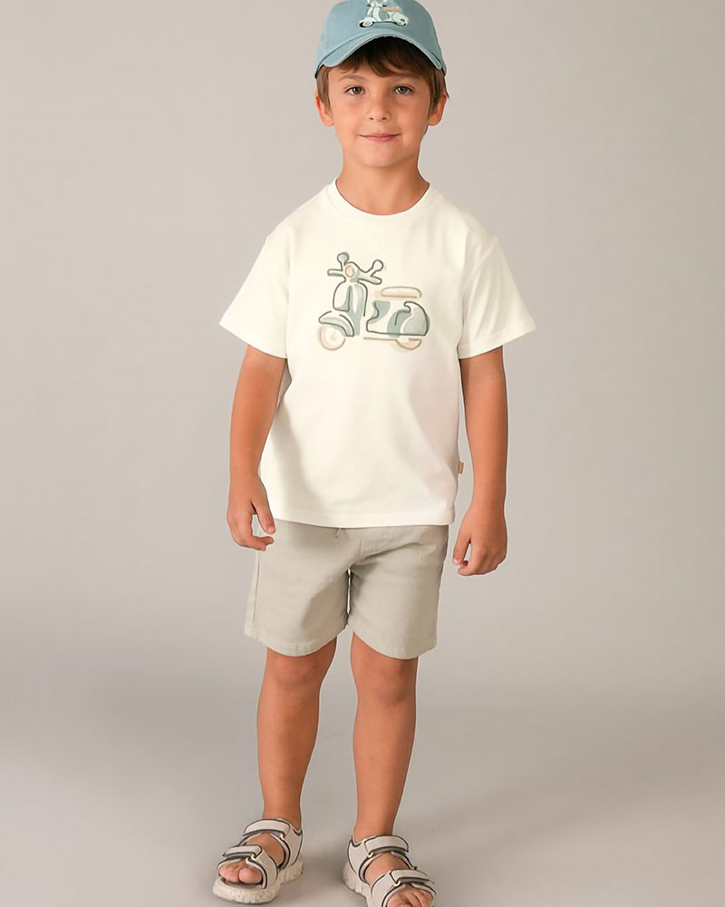 MAYORAL Μπλουζα κοντομανικη κεντητη - 26-03060