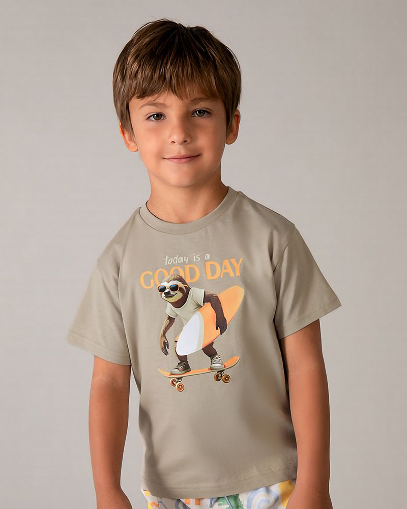 MAYORAL Μπλουζα κοντομανικη good day - 26-03064