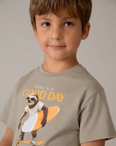 MAYORAL Μπλουζα κοντομανικη good day - 26-03064