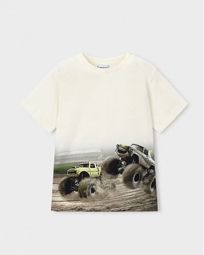 MAYORAL Μπλουζα κοντ/κη σταμπα - 26-03071