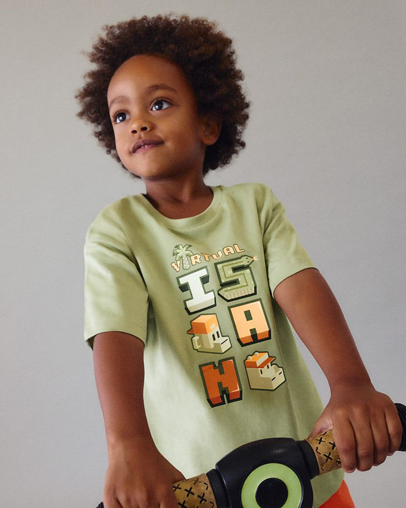 MAYORAL Μπλουζα κοντομαν mix and matc - 26-03078