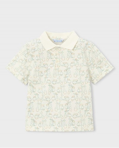 MAYORAL Πολο κοντομανικο σταμπωτο - 26-03104