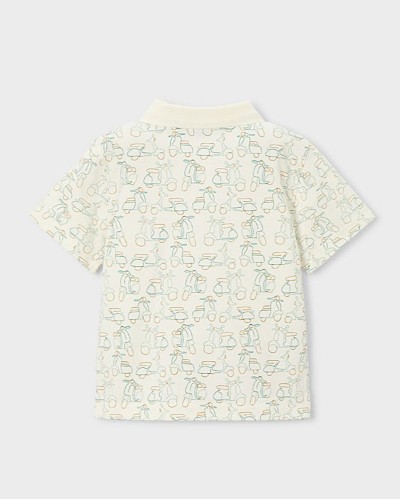 MAYORAL Πολο κοντομανικο σταμπωτο - 26-03104