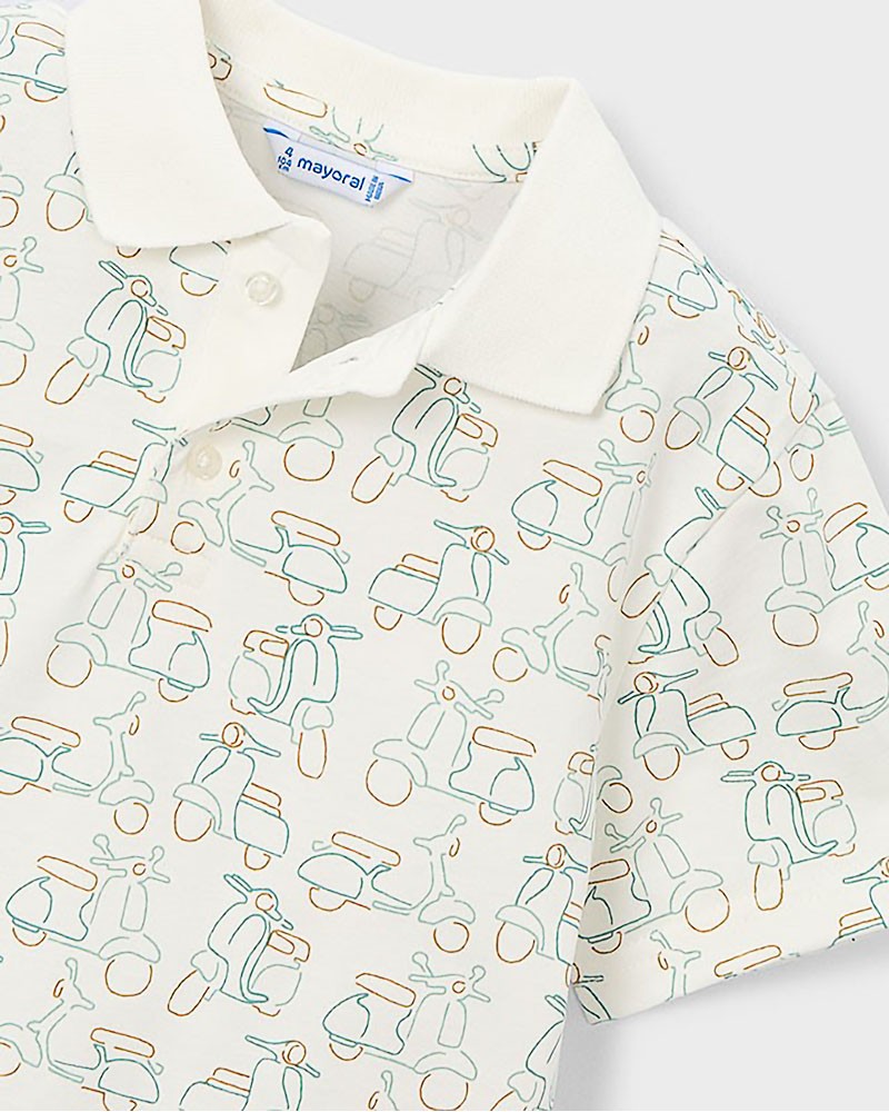 MAYORAL Πολο κοντομανικο σταμπωτο - 26-03104