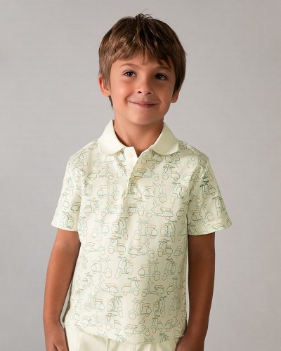 MAYORAL Πολο κοντομανικο σταμπωτο - 26-03104