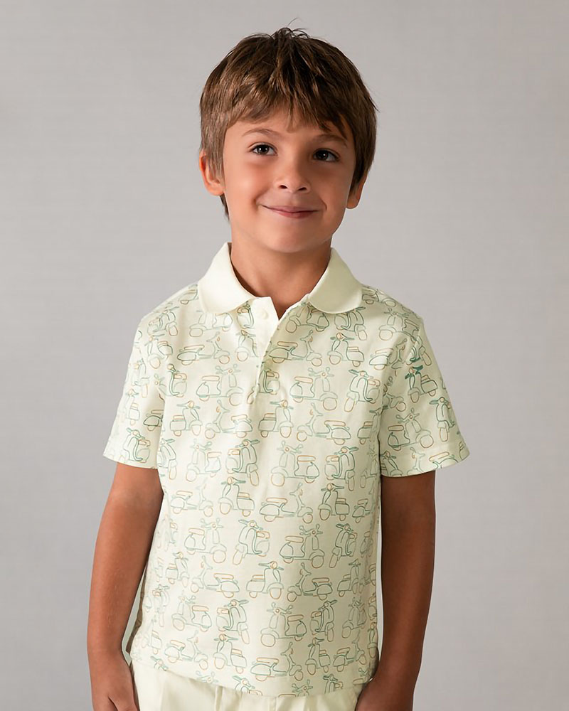 MAYORAL Πολο κοντομανικο σταμπωτο - 26-03104