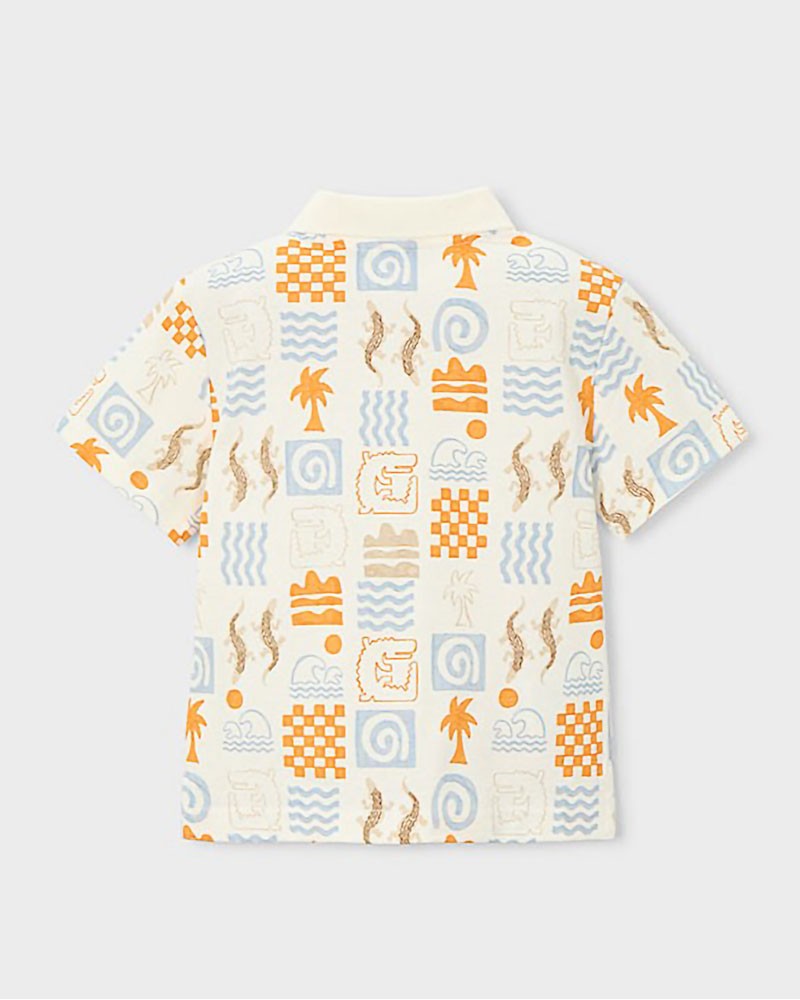 MAYORAL Πολο κοντομανικο σταμπωτο - 26-03104