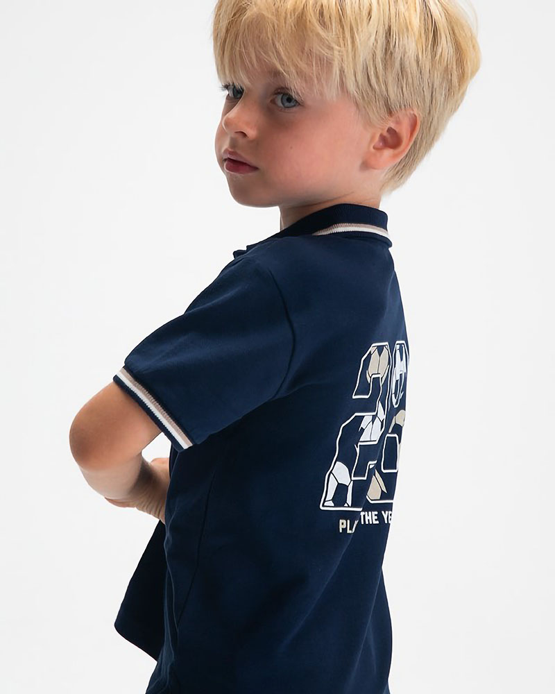 MAYORAL Πολο κοντ/κο σταμπα πλατη - 26-03108