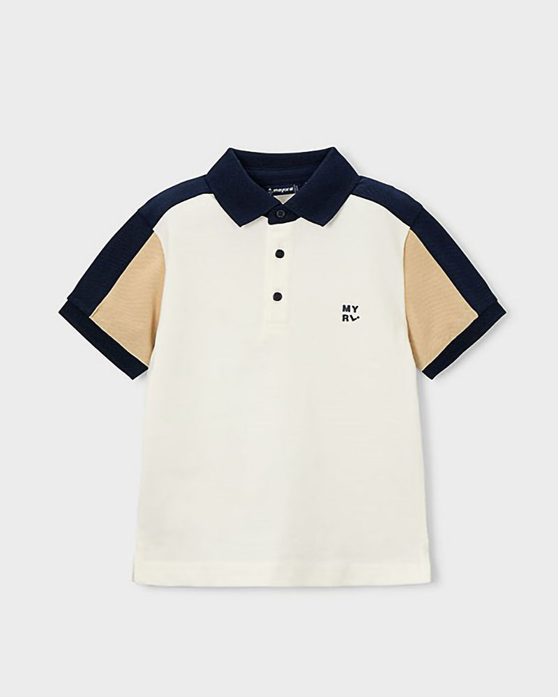 MAYORAL Πολο κοντομανικο συνδυασμενο - 26-03109