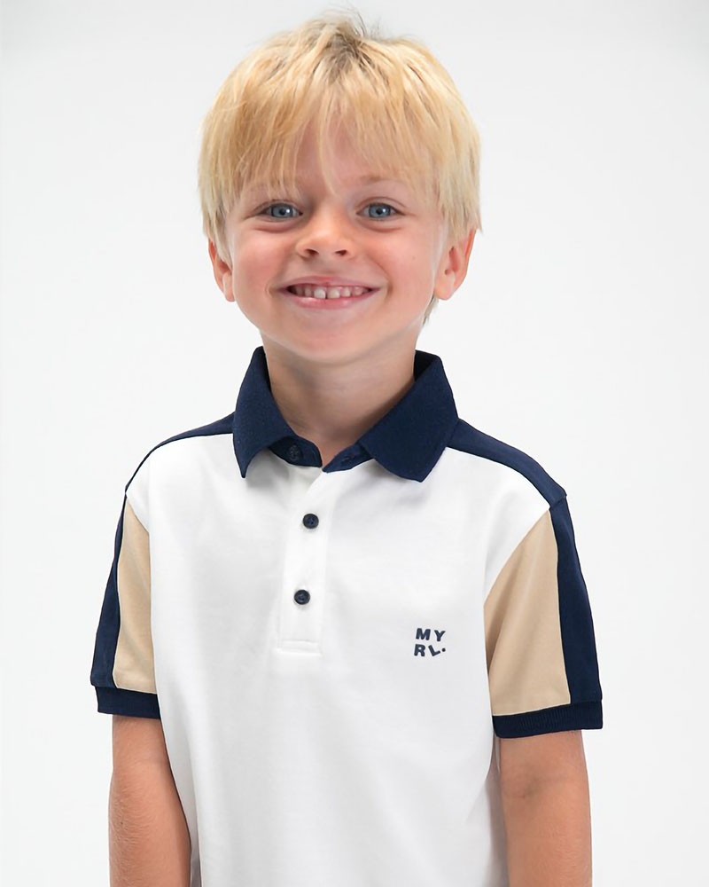 MAYORAL Πολο κοντομανικο συνδυασμενο - 26-03109