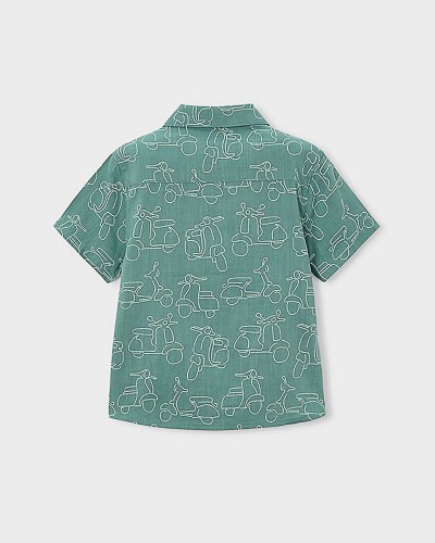 MAYORAL Πουκαμισο κοντομανικο σταμπωτο - 26-03115