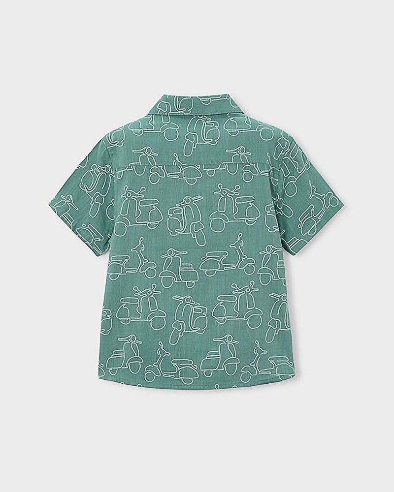 MAYORAL Πουκαμισο κοντομανικο σταμπωτο - 26-03115