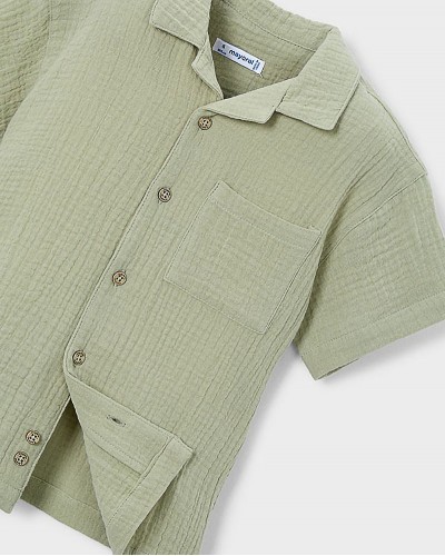 MAYORAL Πουκαμισο κοντομανικο γκοφρε - 26-03116