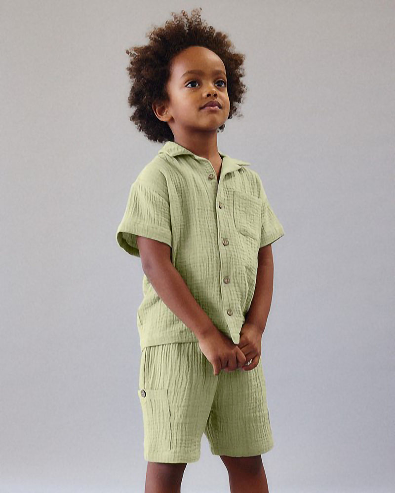 MAYORAL Πουκαμισο κοντομανικο γκοφρε - 26-03116