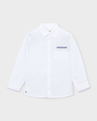 MAYORAL Πουκαμισο μακρυμανικο λινο αμπιγιε - 26-03117