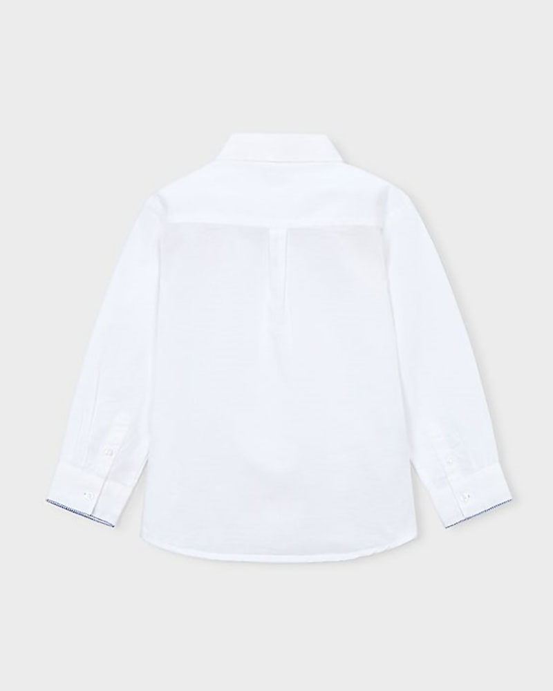 MAYORAL Πουκαμισο μακρυμανικο λινο αμπιγιε - 26-03117