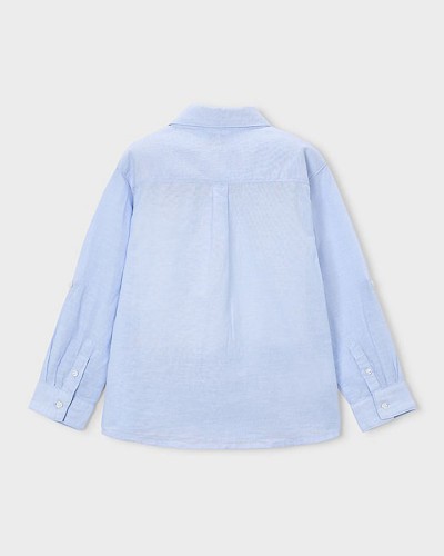 MAYORAL Πουκαμισο μακρ/κο λινο γιακας - 26-03119