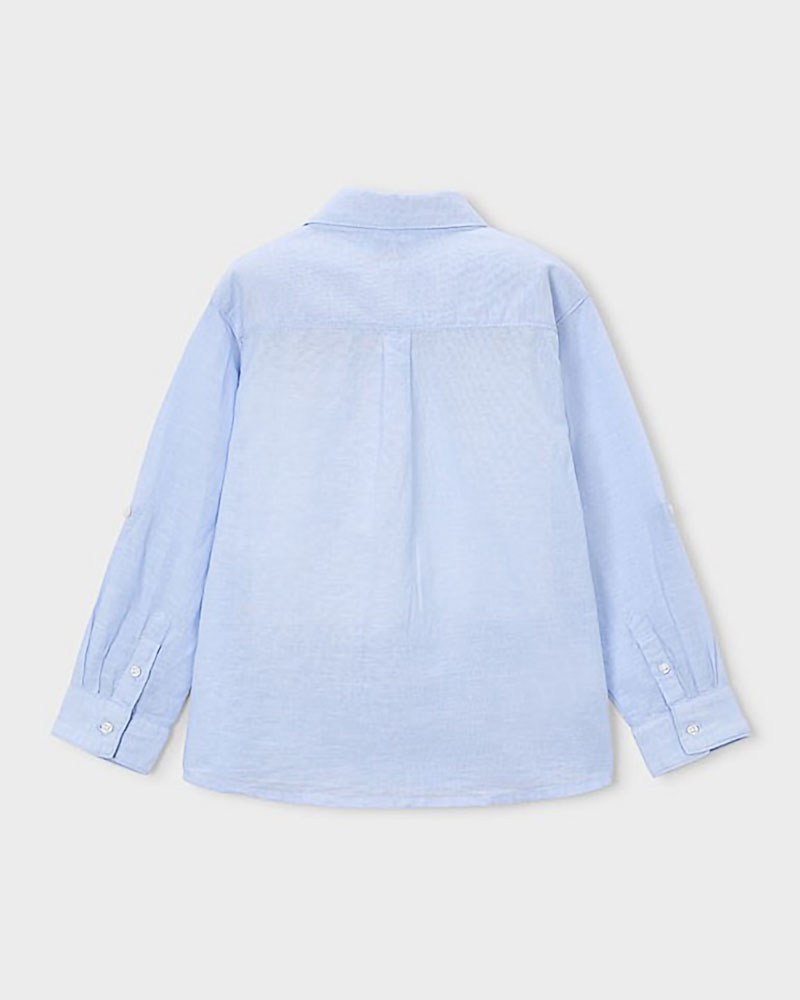 MAYORAL Πουκαμισο μακρ/κο λινο γιακας - 26-03119