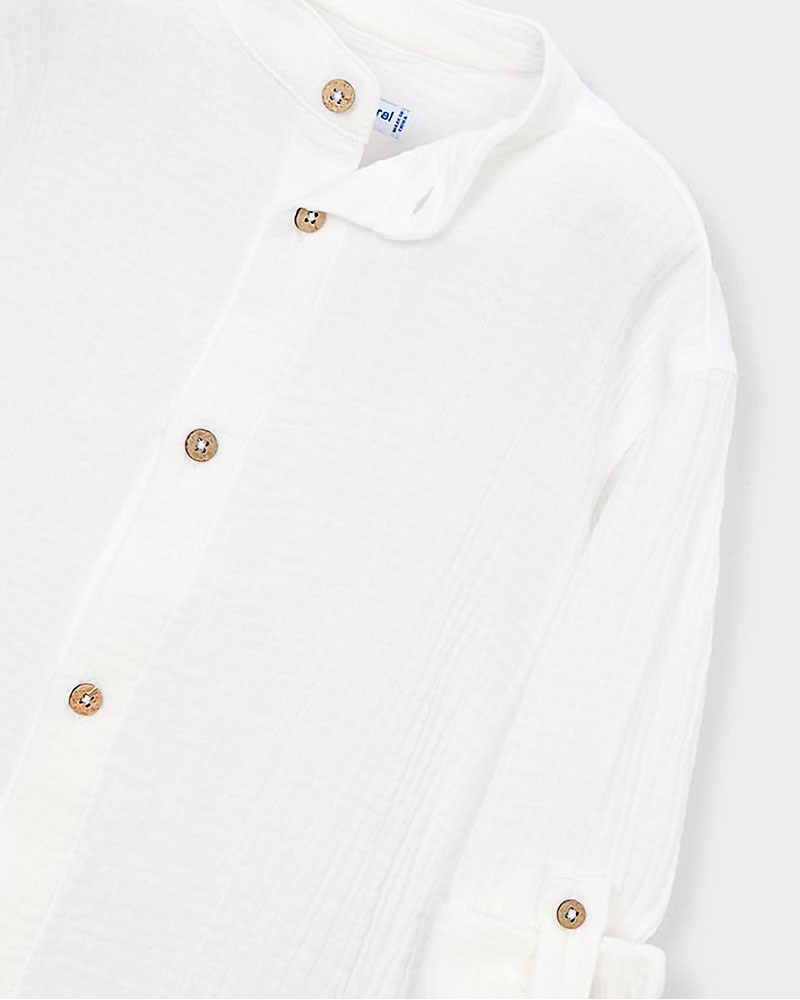 MAYORAL Πουκαμισο μακρυμανικο γκοφρε - 26-03120