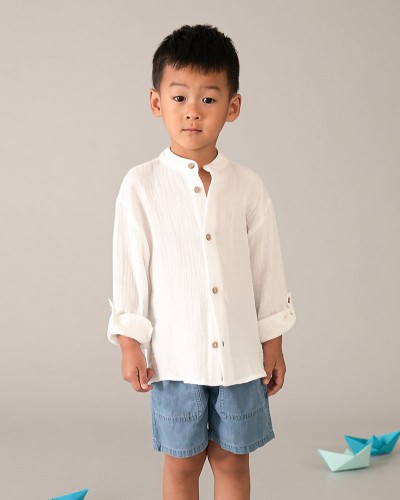 MAYORAL Πουκαμισο μακρυμανικο γκοφρε - 26-03120