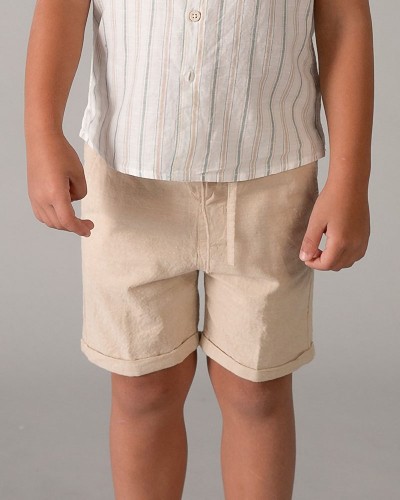 MAYORAL Σετ βερμουδα λινη suiting - 26-03217